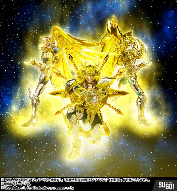 Bandai Saint Seiya Sould Myth Ex Libra Dohko God Cloth Figure Sugo