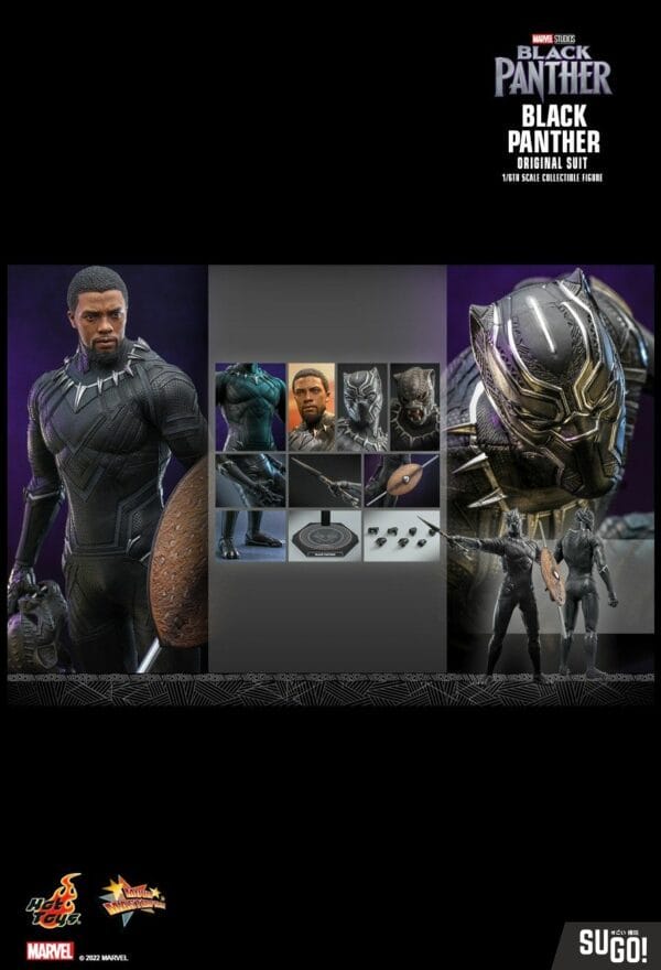 Hk St Batch Hot Toys Black Panther Legacy Black Panther Original