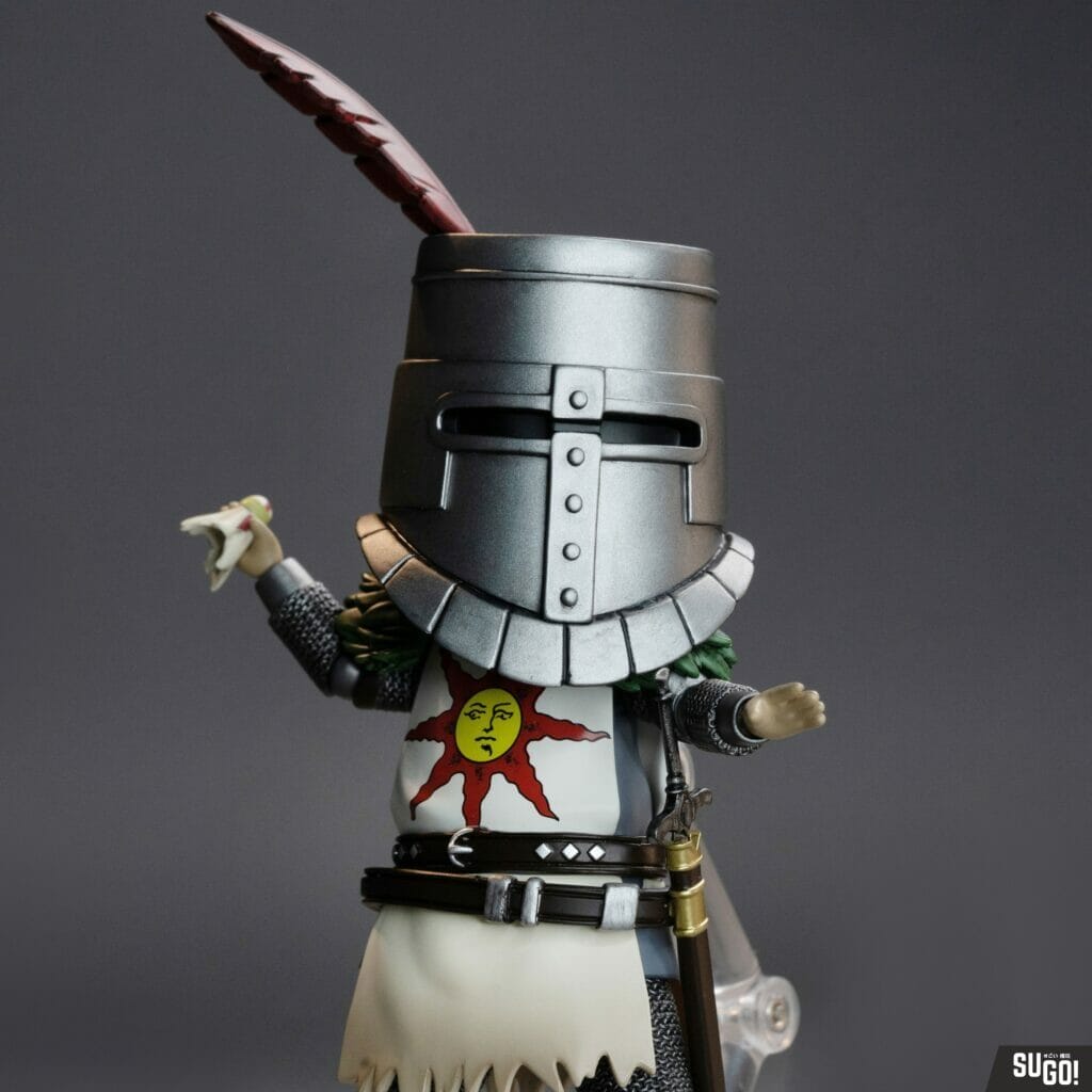 Emontoys DARK SOULS Deformed Action Figure Warrior Of Sunlight Solaire