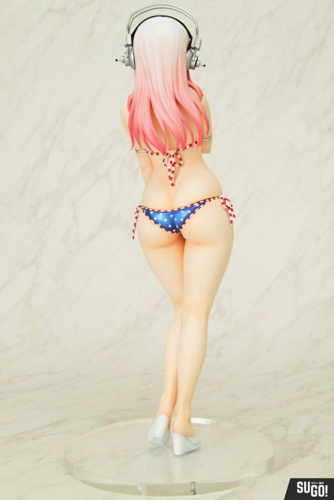 Kaitendo 1 6 Super Sonico Pai Slash Bikini Ver Reissue PVC Figure