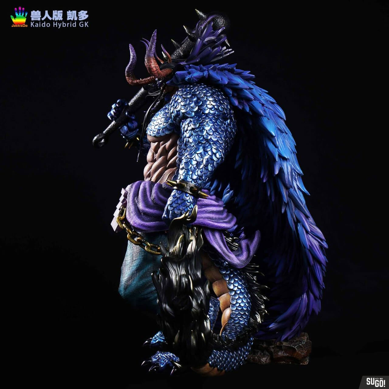 Jacksdo Studio One Piece Kaido Hybrid Kozuki Momonosuke Gk Statue