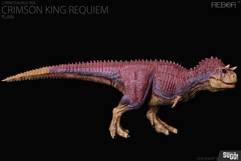 Rebor Carnotaurus Rex Crimson King Requiem Plain Variant Museum