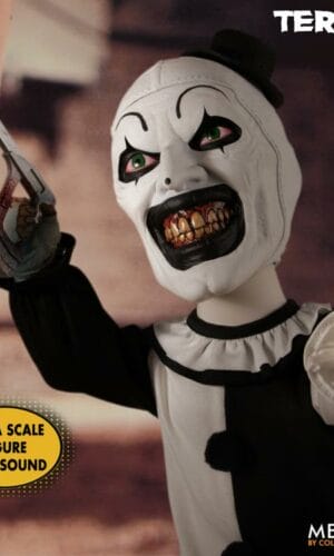 Mezco Toyz Terrifier Mezco Designer Series Mega Scale Art The Clown