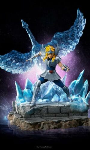 Iron Studios Saint Seiya Cygnus Hyoga Deluxe Art Scale Limited Edition