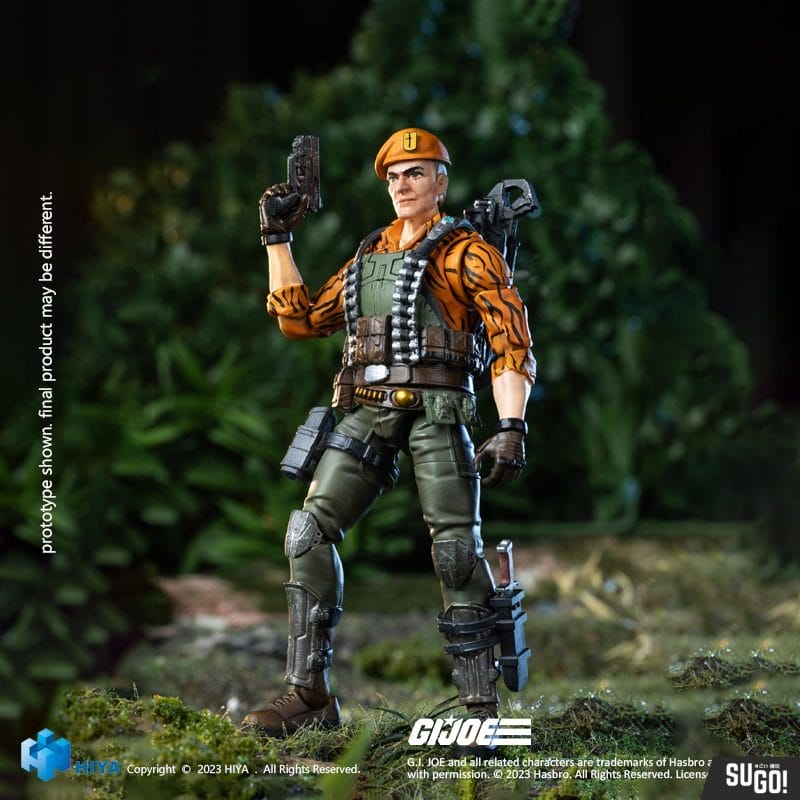 Hiya Toys Gi Joe Special Forces Tiger Force Flint Emg Action