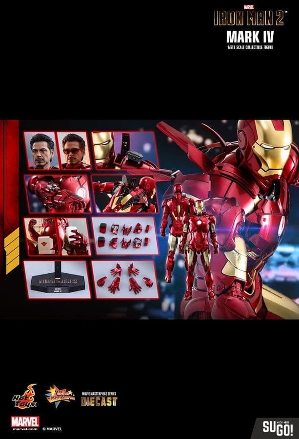 Iron man mk4 diecast on sale