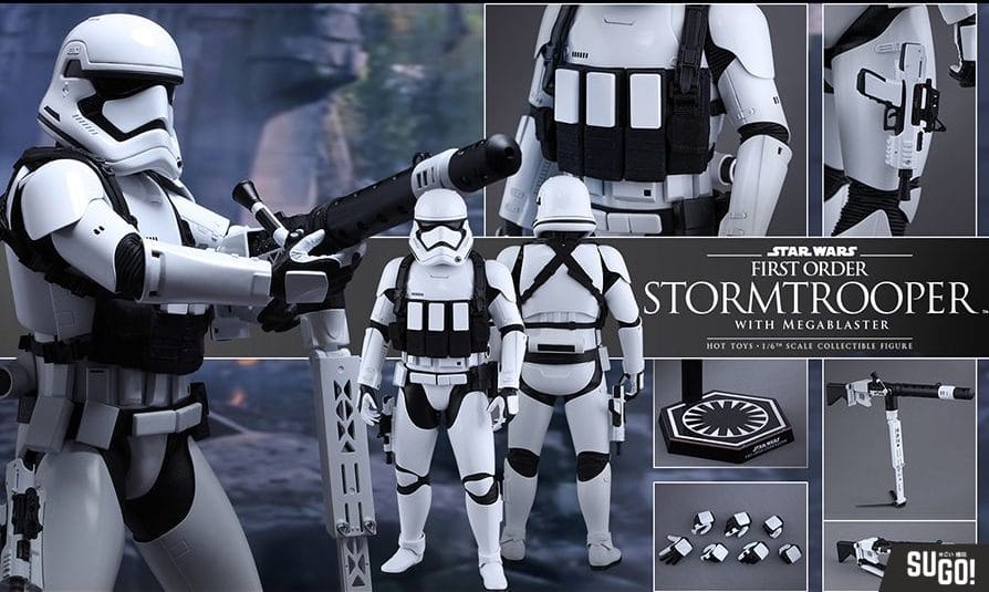 Star Wars - Heavy Gunner Stormtrooper Episode VII The Force Awakens 12 ...