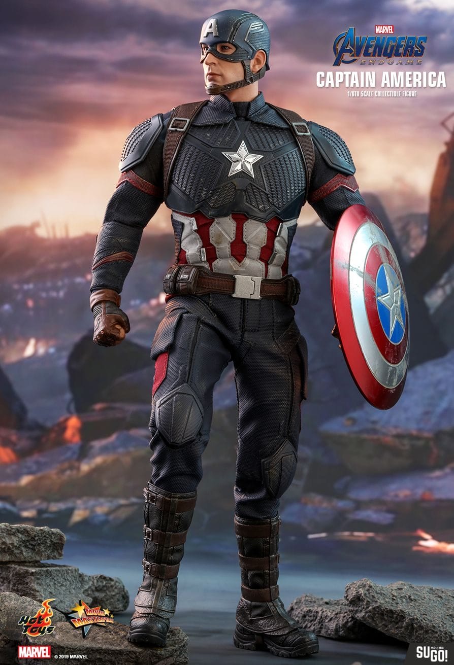 Marvel Legends Exclusive Avengers: Endgame Worthy Captain America Ex –  Action Figures and Collectible Toys