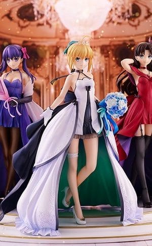 Fate/stay Night (15th Celebration Project) Saber, Rin Tohsaka and Sakura  Matou 15th Celebration Dress Ver. 1/7 Scale Figure - Sugo Toys | Australian  Premium Collectable Store