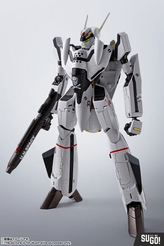 Bandai Spirits HI-METAL R VF-0S Phoenix (Roy Focker's Custom) "Macross Zero" Figure