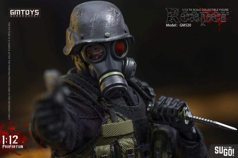 SG-TOYS: Figura Militar Articulada Hunk Reaper Resident Evil