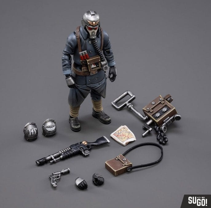 Joy Toy Warhammer 40k Death Korps Of Krieg Veteran Squad Guardsman 