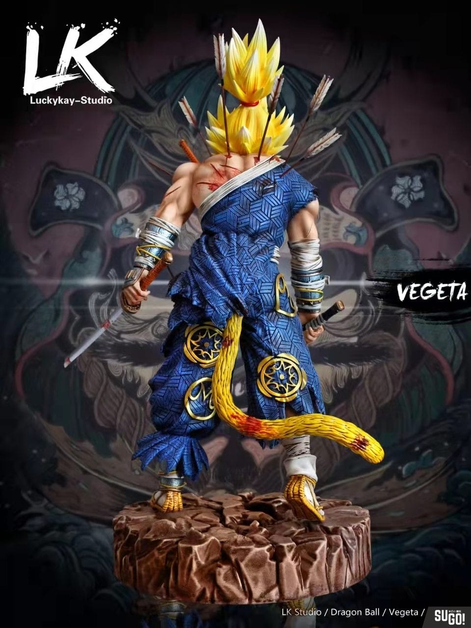 Dragon Ball Majin Vegeta GK Statue - Sg Studio [In-Stock] main image 0