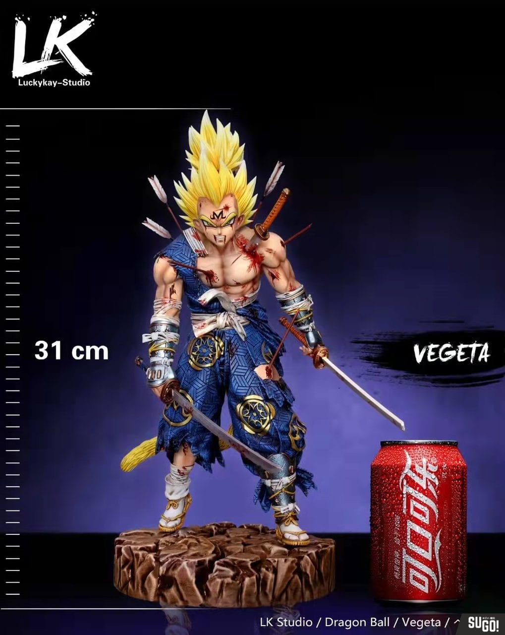 Dragon Ball Majin Vegeta GK Statue - Sg Studio [In-Stock]