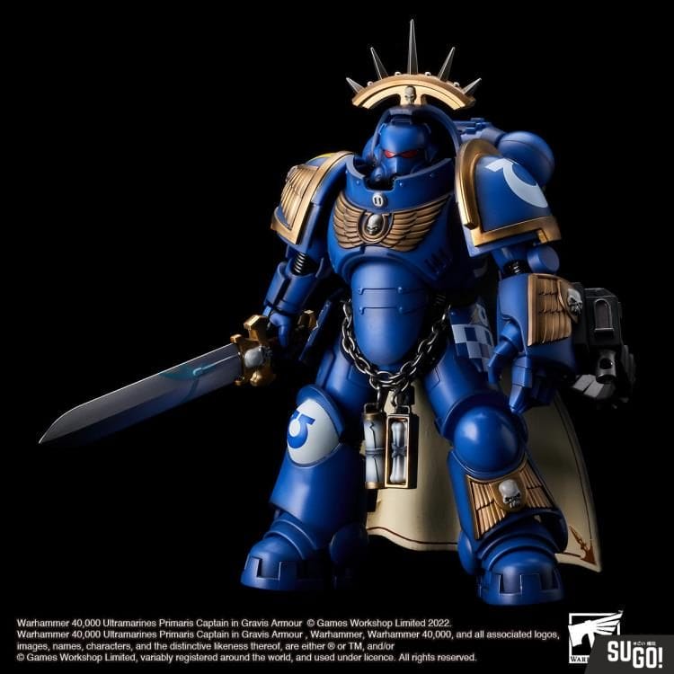 Bandai Spirits Warhammer 40000 Ultramarines Primaris Captain (Gravis ...