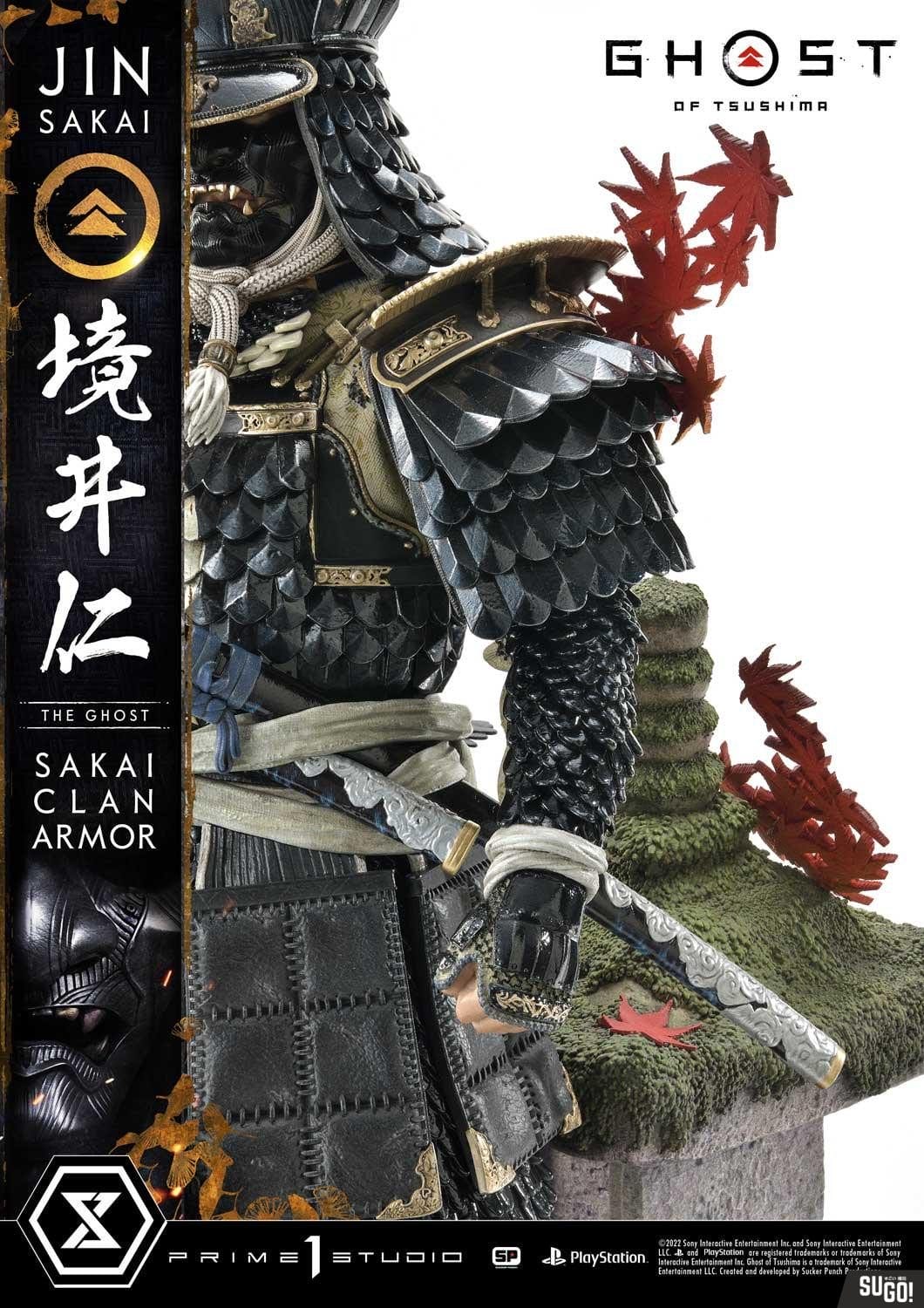 Prime 1 Studio 1/4 Scale Ghost Of Tsushima Jin Sakai - Sakai Clan 