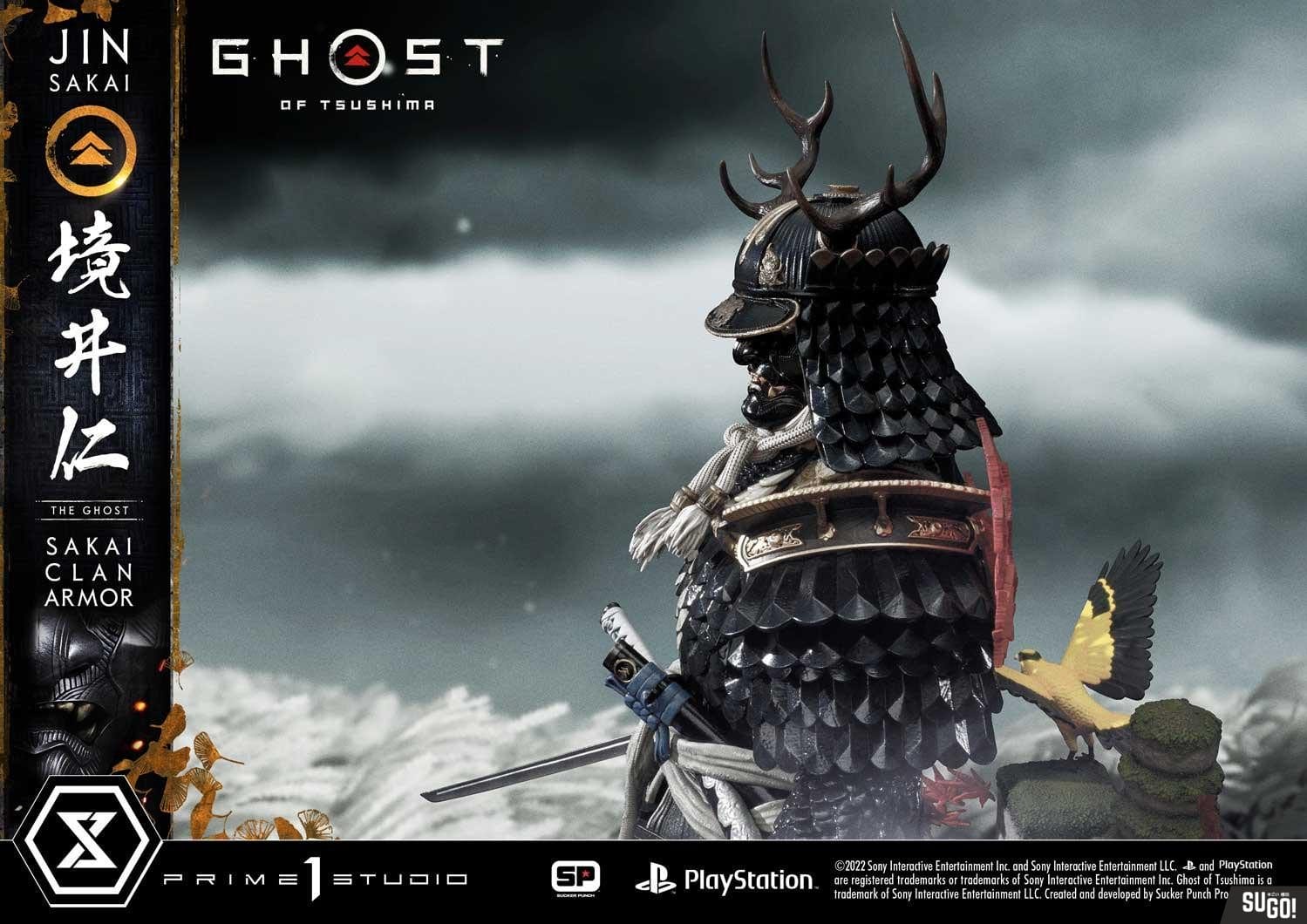 Prime 1 Studio 1/4 Scale Ghost Of Tsushima Jin Sakai - Sakai Clan 