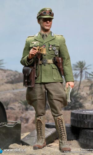 DID WW2 German Afrika Korps Infantry Captain Wilhem 1/6 Scale Action Figure  D80151 - Sugo Toys | Australian Premium Collectable Store