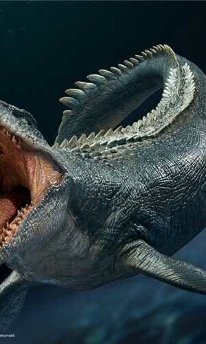 W-Dragon Jurassic World Mosasaurus 1/35 Licensed Statue - Sugo