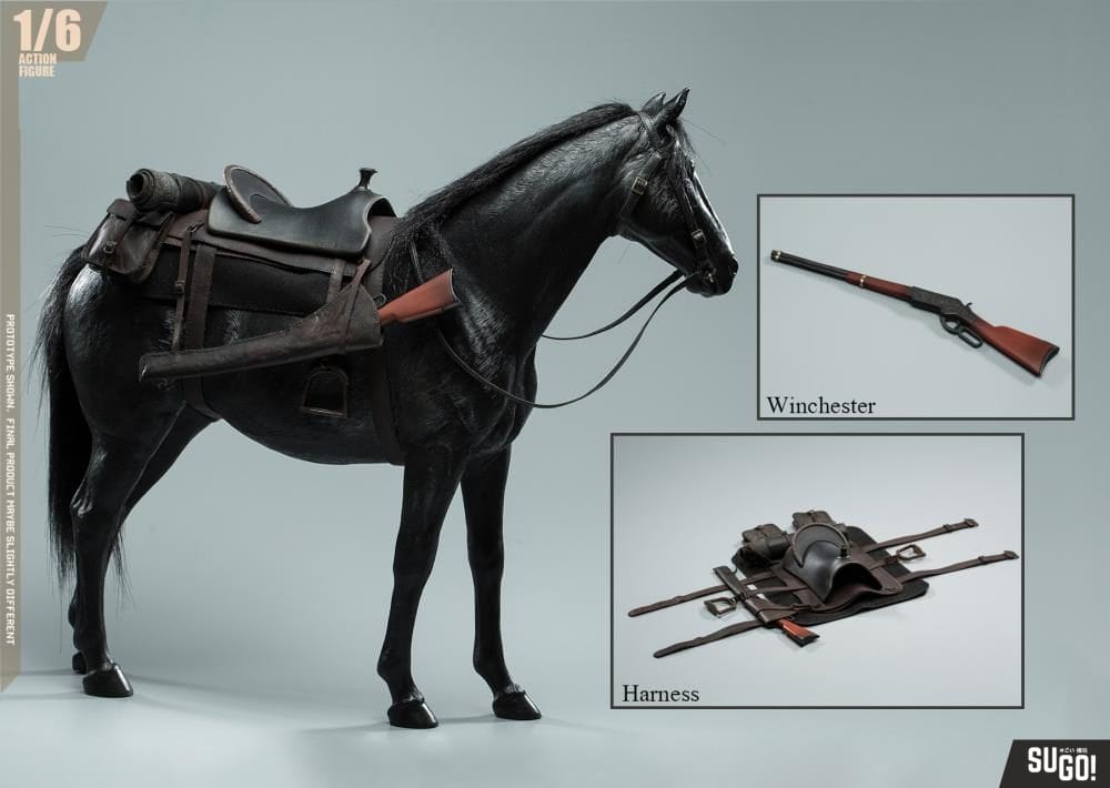 Long Shan Jin Shu Western Paradise 1/6 Scale Horse Set LS2022-01B ...
