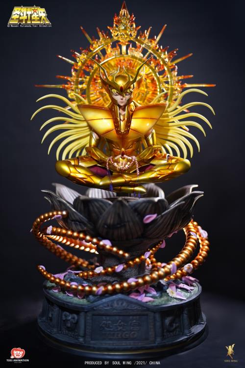 Soul Wing Saint Seiya Gold Myth Cloth Virgo Shaka (Deluxe + Special Ver.) Limited Edition 1/4 Scale Statue