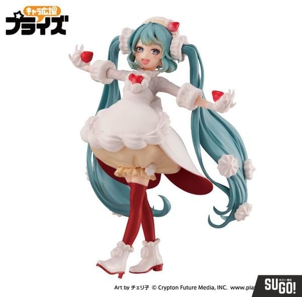 FuRyu Vocaloid Hatsune Miku Sweet Sweets Strawberry Shortcake Figure ...