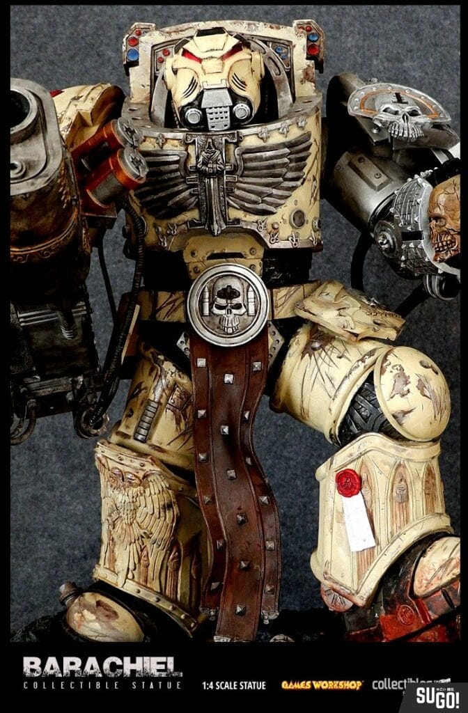 Silver Fox Deathwing Terminator - Barachiel 1/4 Scale Statue - Sugo ...