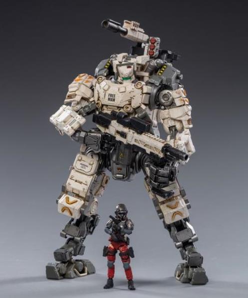 JOYTOY　暗源 STEEL BONE White JoyToy Dark Source Steel Bone Mecha - White » Joytoy Figure