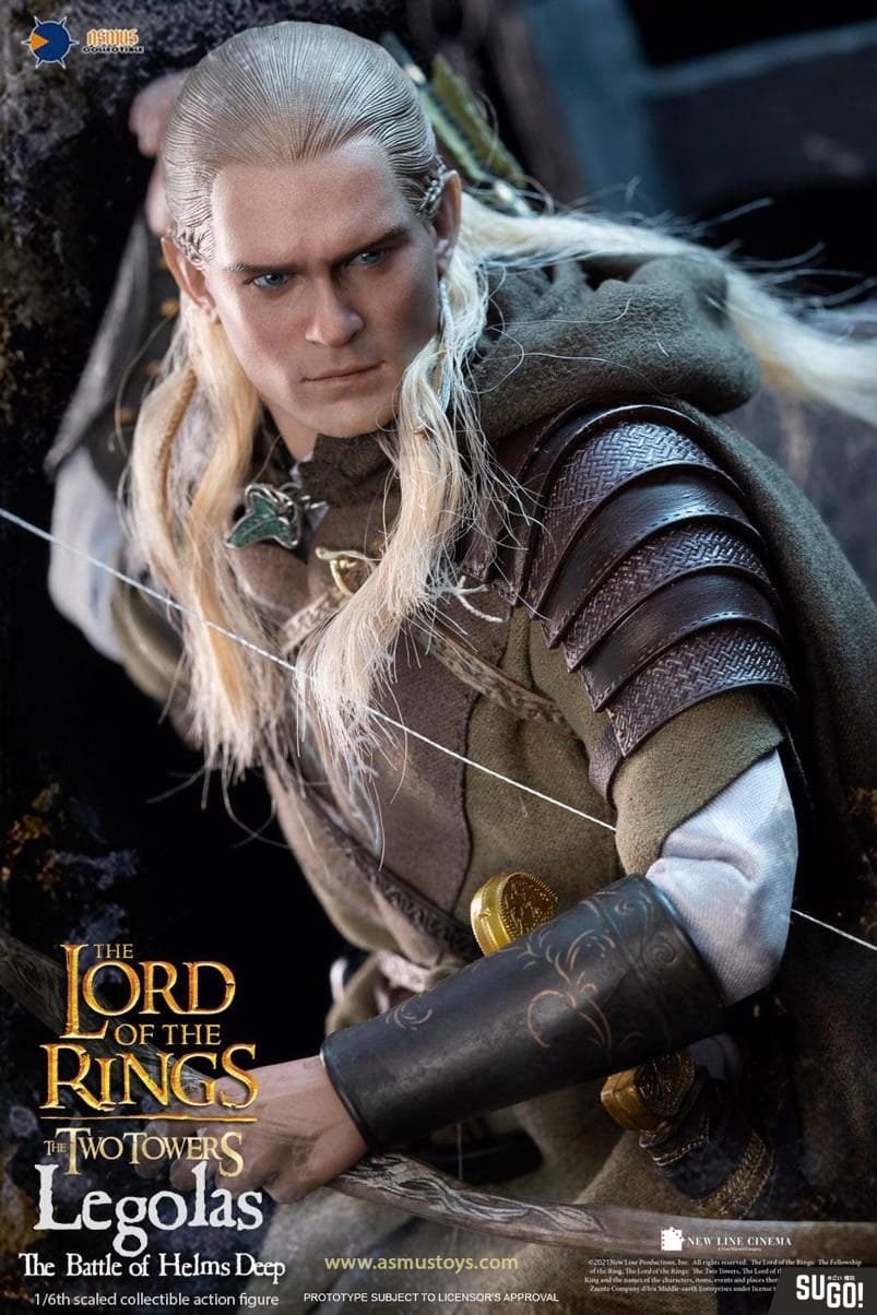 ASMUS TOYS The Lord of The Ring Series: Legolas at Helms Deep 1/6 Scale ...