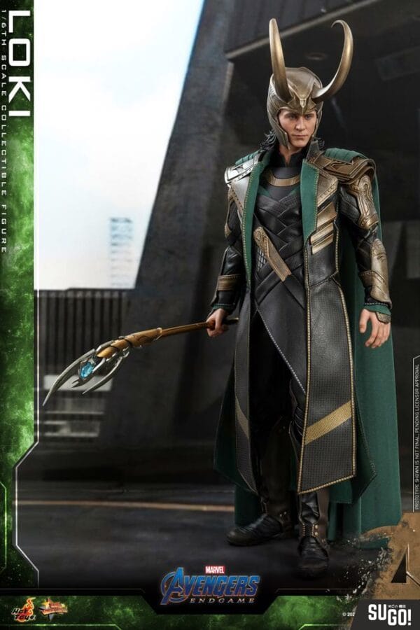 Figurine Hot Toys Loki - Avengers Endgame - 1/6 - MMS579 - 12 Pouces NEUVE