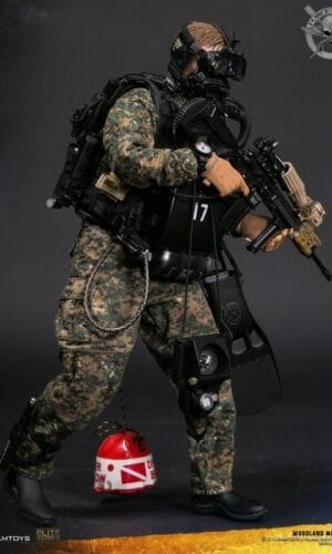 Damtoys 78055 USMC Marine Force Recon Combat Diver Woodland