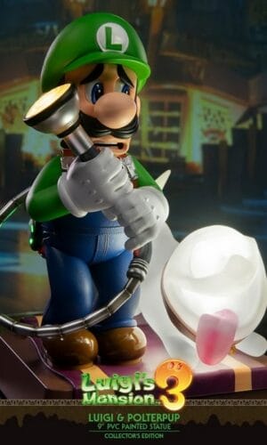 9” Luigi sold PVC Painted Figurine