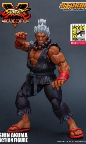 Storm Toys 1 12 Ultra Street Fighter II Akuma SDCC Action Figure Sugo Toys Australian Premium Collectable Store