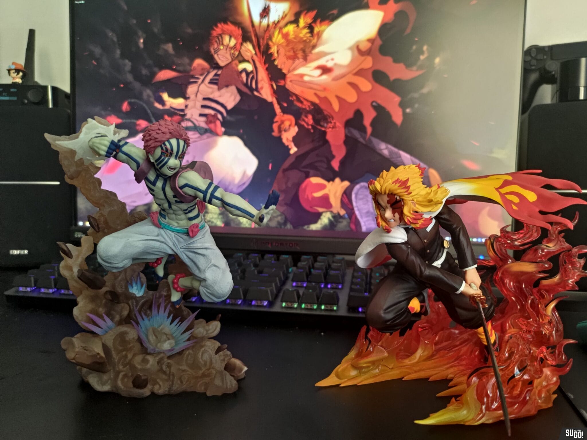 Bandai FiguartsZERO Demon Slayer The Movie: Mugen Train Akaza PVC Figure photo review