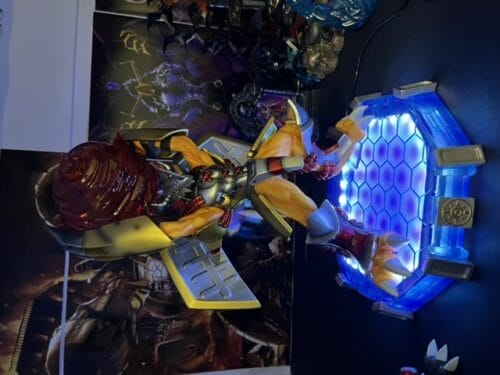 Moon Goddess x Miman Studio Digimon Adventure Wargreymon Statue photo review