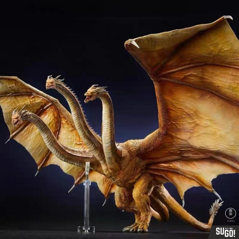 W-Dragon Toho Godzilla Monster Serires King Ghidorah Statue - Sugo Toys ...