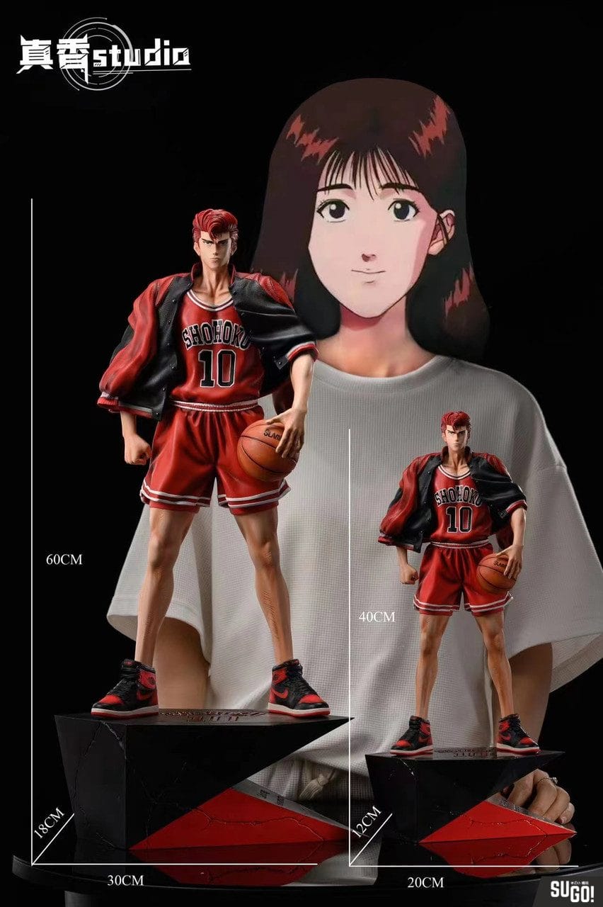 ZX Studio Slam Dunk Sakuragi Hanamichi with LED 1/4 GK Statue