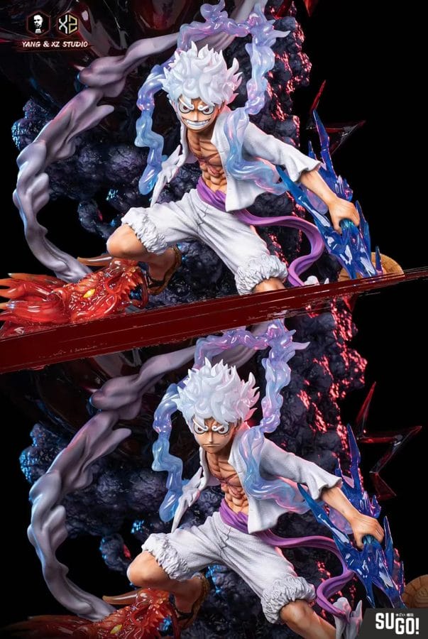 XS Studios One Piece Max Sun God Nika Luffy vs Kaido GK Statue - Sugo ...