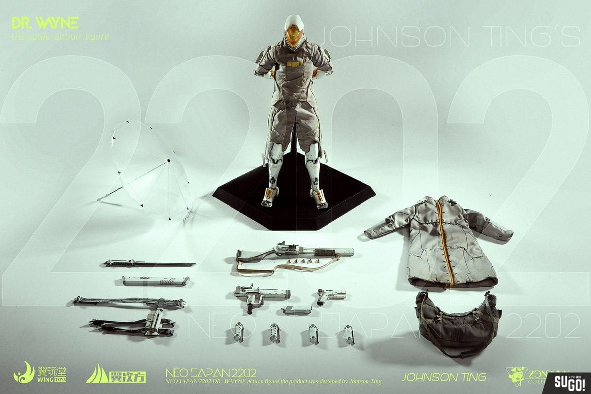 Zen Punk Johnson Ting “NEO JAPAN 2202”- Dr. Wayne 1/6 Scale 