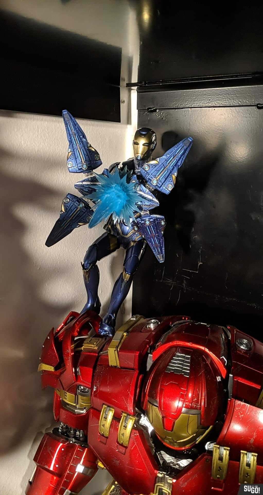 Hot Toys Avengers: Endgame Rescue Mark 49 Pepper Potts 1/6 Scale Action Figure MMS538D32 photo review