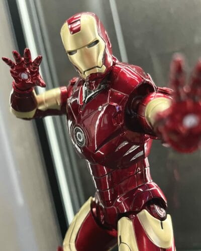 ZD Toys Marvel Iron Man MK3 Mark III Licensed 7″ Action Figure 10th Anniversary Light-up Version photo review