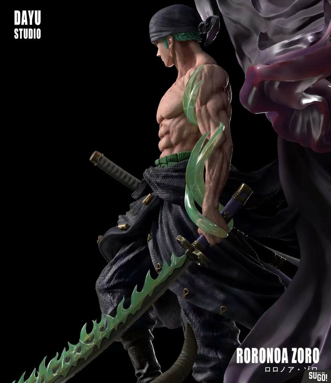 DAYU Studio One Piece Roronoa Zoro 1/6 GK Statue S- Ver. - Sugo