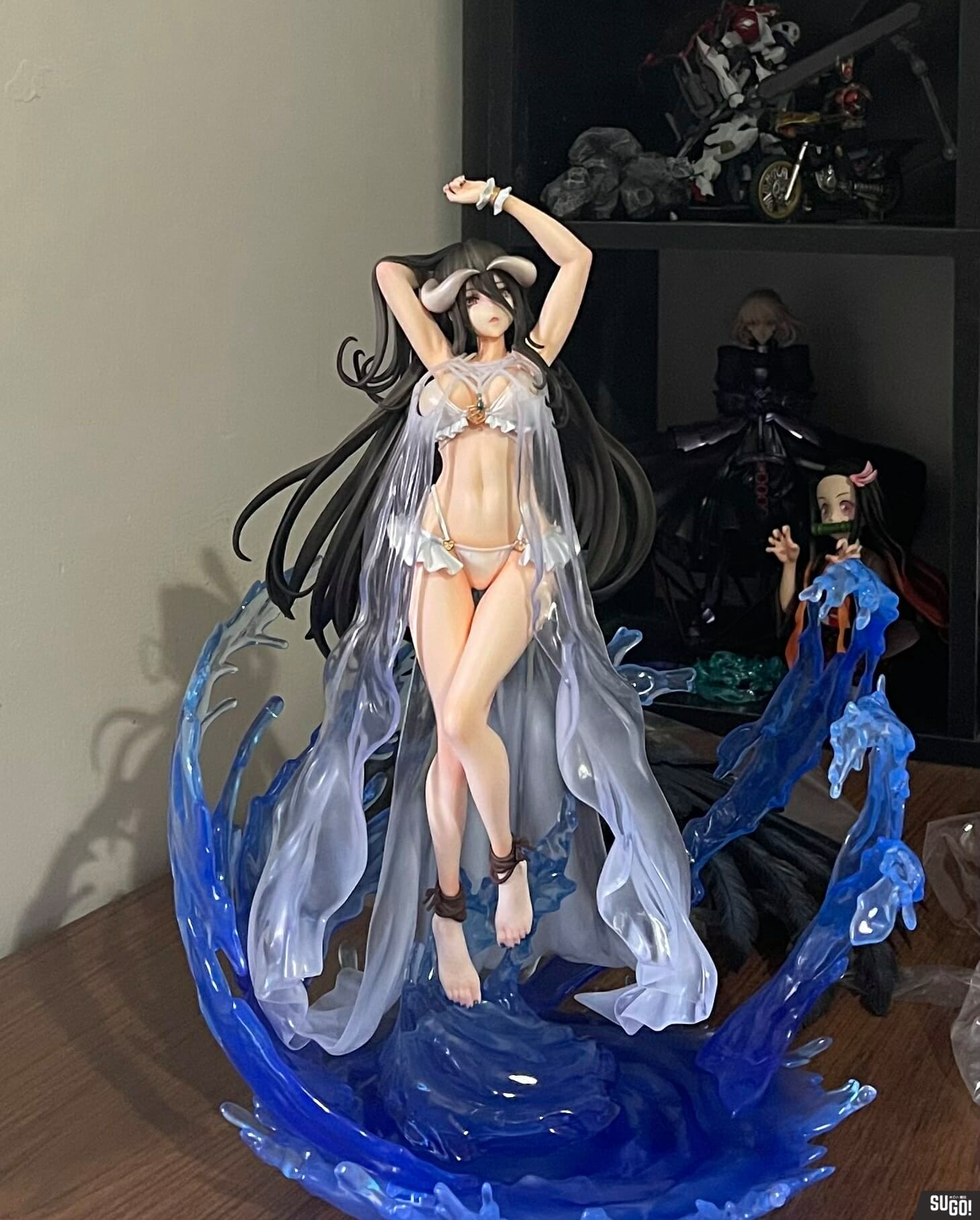 Shibuya Scramble Figure SSF Overlord Albedo PVC 1/7 Figure photo review