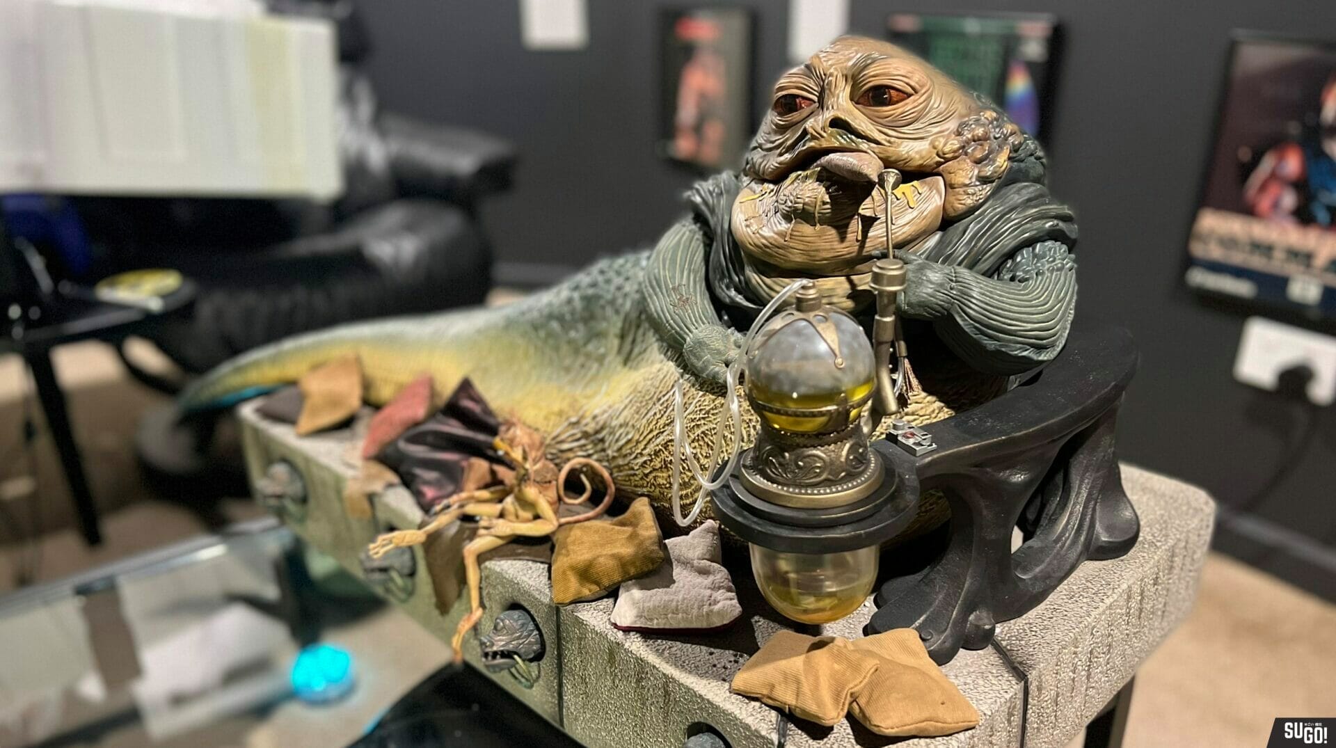 Sideshow Studio Star Wars Jabba the Hutt and Throne Deluxe 1/6 Scale Statue photo review