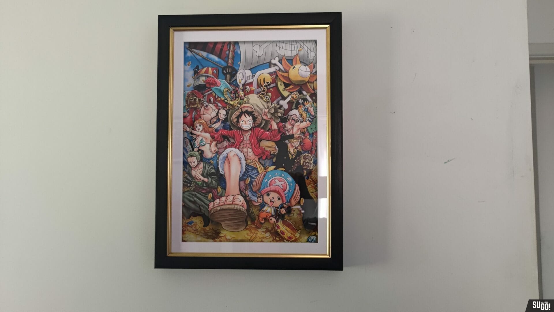 YZJ Studio YJ07 One Piece Straw Hat Crew Members 3D Premium Framed Artwork (45cm x 33cm) photo review