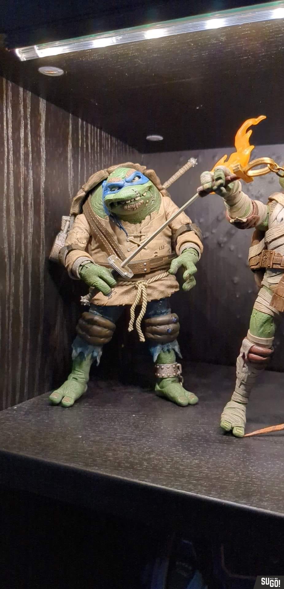 Neca Universal Monsters x Teenage Mutant Ninja Turtles Ultimate Leonardo as The Hunchback Action Figure photo review