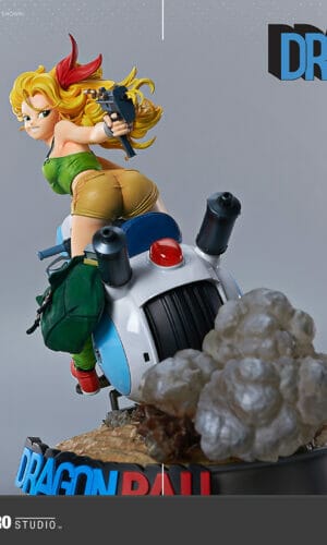 Blitzway Dragon Ball Bad Launchwith The One Wheel Motorcycle 16 Scale Statue 5pro La 70501 0735