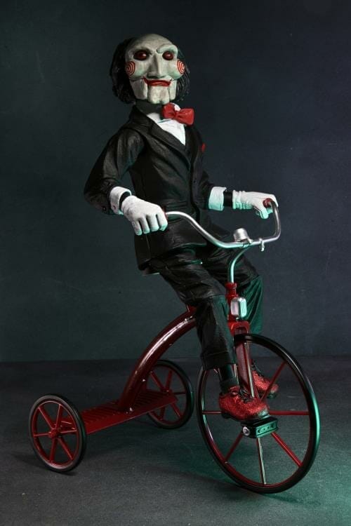 Neca Saw Billy the Puppet on Tricycle 12