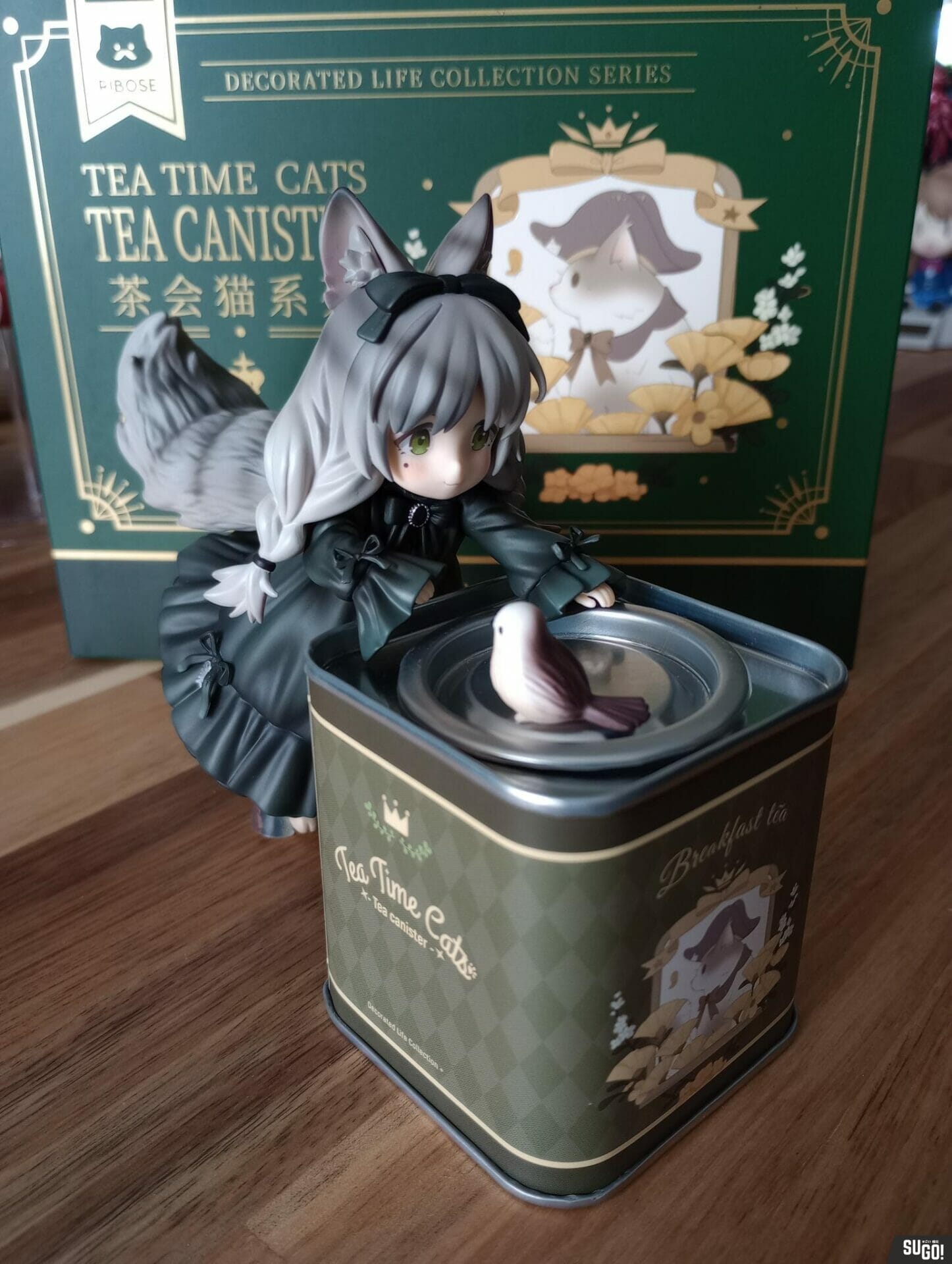 Ribose DLC Series Tea Party Cat Dragon-Li PVC Figure photo review