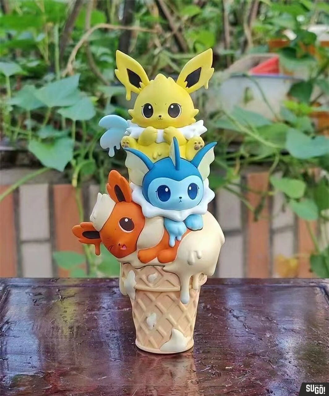 DM Studio Pokemon Eevee Ice cream GK Statue - Sugo Toys | Australian ...